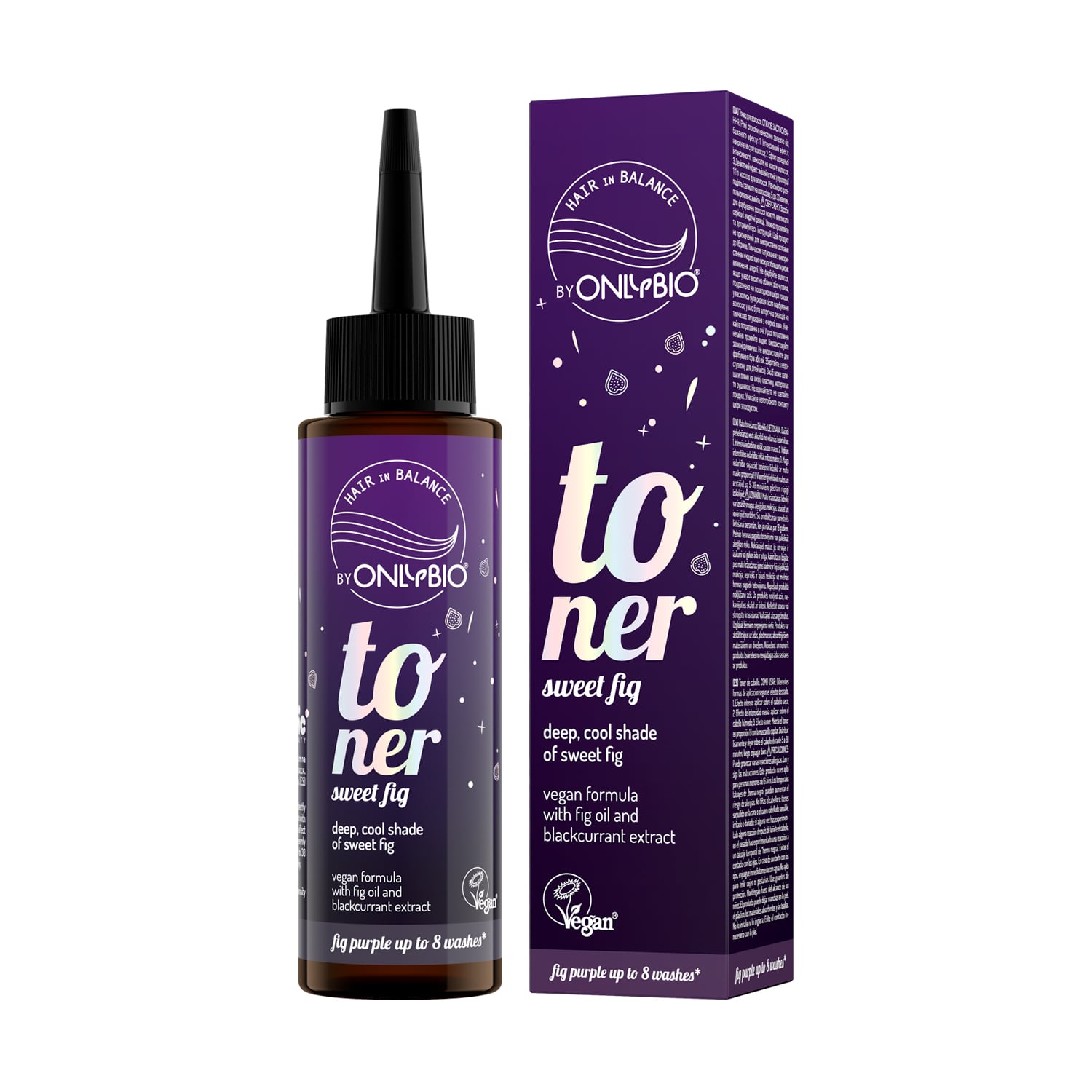 Тонер для волосся OnlyBio Hair in Balance Toner, Sweet Fig, 100 мл
